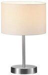 TRIO Leuchten Tischleuchte Hotel, ohne Leuchtmittel, Schirm &Oslash; 20cm, H&ouml;he Lampe