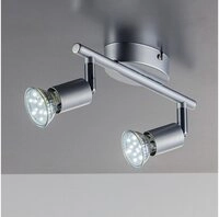 B.K.Licht LED Deckenleuchte, Leuchtmittel wechselbar, Warmwei&szlig;, LED Deckenlampe
