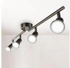 B.K.Licht LED Deckenspots, Leuchtmittel wechselbar, Warmwei&szlig;, LED Deckenleuchte,