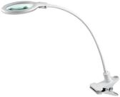 Lumeno Lupenlampe 680X LED Klemmleuchte mit 30 SMD-LEDs, 6 Watt, LED fest integriert,
