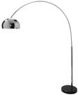 riess-ambiente Bogenlampe LOUNGE DEAL 170-210cm chrom, ohne Leuchtmittel,...