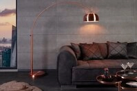 riess-ambiente Bogenlampe LOUNGE DEAL 170-210cm kupfer, ohne Leuchtmittel, Wohnzimmer