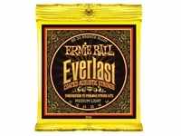 Ernie Ball Saiten, EB2556 12-54 Everlast Coated 80/20 Bronze Medium Light -