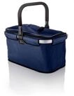 Genius Einkaufskorb Falko Picknickkorb Tragekorb 48 x 28 x 27 cm, f&uuml;r Outdoor...
