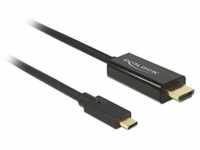 Delock USB Adapterkabel, USB-C Stecker > HDMI 4K Stecker HDMI-Kabel