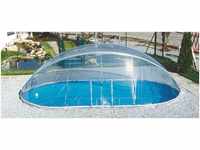 KWAD Poolverdeck Cabrio Dome, BxTxH: 370x730x165 cm