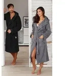 Bruno Banani Unisex-Bademantel Robby, ideal f&uuml;r Sauna & Spa, Standard, Premium und