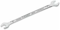HAZET Maulschl&uuml;ssel Hazet Doppelmaulschl&uuml;ssel 450N 6x7mm L.121,3mm verchr -