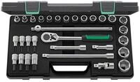 Stahlwille Steckschl&uuml;ssel Steckschl&uuml;ssel-Garnitur 1/2&Prime; 31tlg 96031239