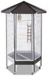 Montana Cages Vogelk&auml;fig Villa Redondo, Sechseck-Voliere, ca. 74 x 86 x 175 cm