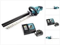 Makita Akku-Heckenschere DUH 523 RT Akku Heckenschere 18 V 52 cm + 1x Akku 5,0...