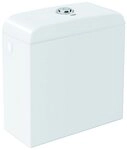 Grohe Sp&uuml;lkasten Euro Keramik, Aufsatzsp&uuml;lkasten Anschluss seitlich -...