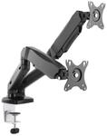 Equip Monitor-Halterung equip 2 fach Monitor Tischhalterung Gasfeder voll...