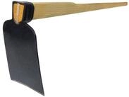 SHW Gartenhacke SHW Ulmer Hacke Gr. 1 mit Eschenstiel, Handgeschmiedet,