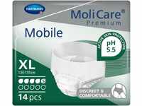 PAUL HARTMANN AG Inkontinenzslip MoliCare Premium Mobile 5 Tropfen XL, 14...