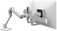 Ergotron Monitor-Halterung Ergotron HX Dual Monitorarm Tischhalterung wei&szlig;
