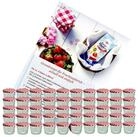 MamboCat Einmachglas 50er Set Sturzglas 230 ml Marmeladenglas To 82 rot...