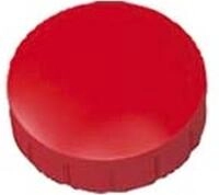 MAUL Magnet Rundmagnet Solid 20 mm 0,3 kg Haftkraft 10 St&uuml;ck rot