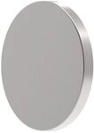 MAUL Magnet Neodym-Scheibenmagnet 1x10mm 500 g hellsilber VE=10 St&uuml;ck