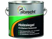 Albrecht Holzschutzlasur Albrecht Holzsiegel PU 2,5 L farblos seidenmatt