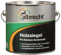 Lack Albrecht Holzlack Holzsiegel seidenmatt Holzschutz Farblos 750ml /2,5 L