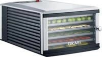 Graef D&ouml;rrautomat DA 506, silber 630 W, 6 Etagen