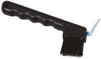 Kerbl Pfotenschutz Kerbl Hufkratzer Hauklingen mit B&uuml;rste schwarz 321149