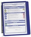 DURABLE F&auml;chermappe Sichttafelhalter Vario Wall 5 5 Sichttafeln dunkelblau