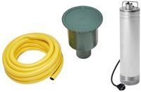 4rain Dachrinne Technikpaket Garten-Comfort Regenwassernutzung