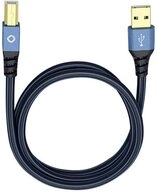 OEHLBACH USB Plus B USB 2.0 Kabel Typ A auf Typ B USB-Kabel, USB 2.0 Typ-A, USB 2.0