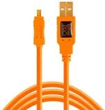 Tether Tools LED Studiobeleuchtung TetherPro USB 2.0 A to Mini-B 8 pin 15 ORG
