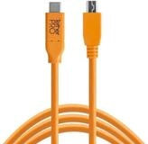 Tether Tools Pro USB-C an 2.0 Mini-B 5-Pin 4,6m Objektivzubeh&ouml;r