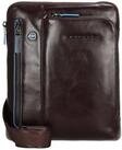 Piquadro Umh&auml;ngetasche Blue Square - Schultertasche 24.5 cm (mahogany)