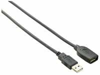 Renkforce USB 2 Repeater-Kabel passiv 10 m USB-Kabel, (10.00 cm), vergoldete