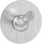 WENKO Klebehaken Wenko Static-Loc Haken chrom, matt
