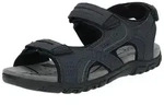 Geox UOMO SANDAL STRADA Sandale, Sommerschuh, Klettschuh, Outdoorsandale, im