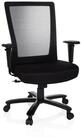 hjh OFFICE Drehstuhl XXL Drehstuhl Xxl Extender Stoff / Netzstoff (1 St), XXL