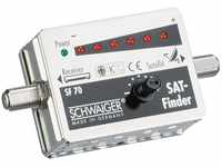 Schwaiger SAT Finder SF70531 SAT-Antenne (6+1 LED, Satelliten / Antenne...
