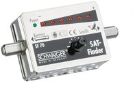 Schwaiger SAT Finder SF70531 SAT-Antenne (6+1 LED, Satelliten / Antenne ausrichten,