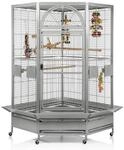 Montana Cages Vogelk&auml;fig Eckk&auml;fig DENVER - Eckvoliere XXL, Papageienk&auml;fig,