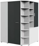 Wimex Eckkleiderschrank Joker begehbarer Kleiderschrank, Garderobe, Eckl&ouml;sung