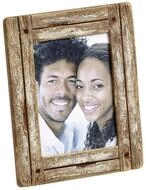 Walther Rahmen Dupla 10x15 Holz Portrait wei&szlig;/natur YA015W