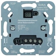 GIRA Schalter, Jalousiesteuerung Unterputz System 3000 1000W