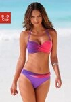 LASCANA B&uuml;gel-Bandeau-Bikini im modischen Farbverlauf