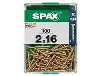 SPAX Holzbauschraube Spax Universalschrauben 2.0 x 16 mm PZ 1 - 100