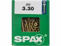 Spax 3x30 Pozi gelb 250 St. (4081020300307)