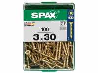 SPAX Holzbauschraube Spax Universalschrauben 3.0 x 30 mm PZ 1 - 100