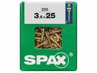 Spax 3,5x25 Pozi gelb 250 St. (4081020350257)