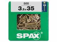 Spax 3,5x35 Pozi gelb 500 St. (4081020350358)