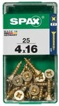 SPAX Holzbauschraube Spax Universalschrauben 4.0 x 16 mm PZ 2 - 25 Stk.